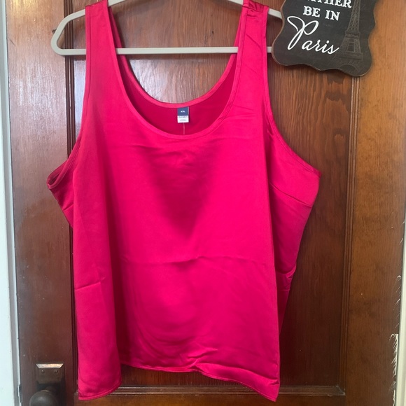 NWT Old Navy Satin Top Barbie Valentine’s Date Night - Picture 4 of 7